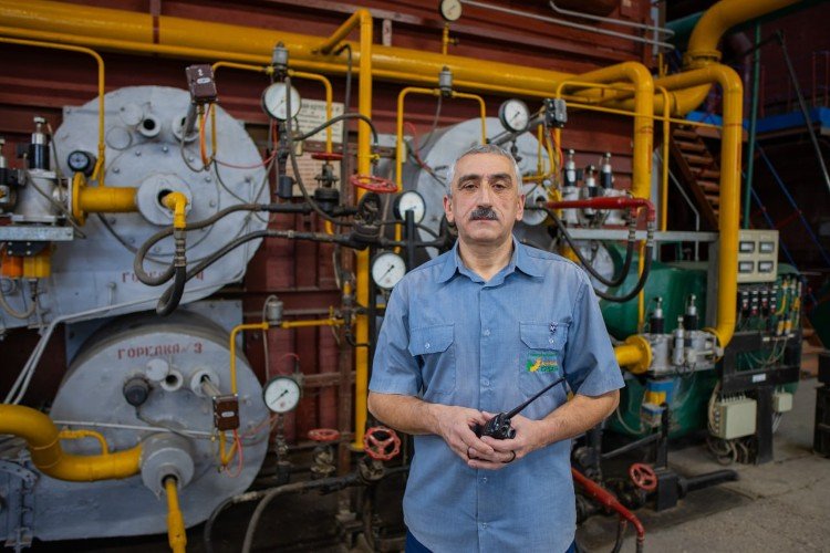 Сергей Харабиберов на рабочем месте