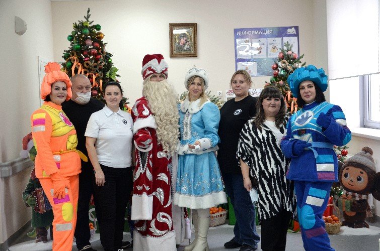 Усть-лабинские волонтёры в краснодарском детском онкоцентре