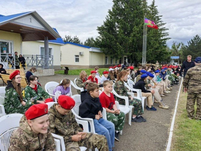 Воспитанники «Тополька»