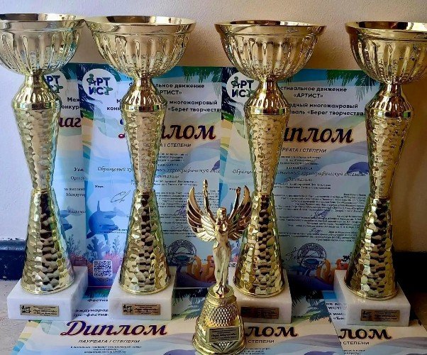 Завоеванные награды ансамбля «Фантазия»