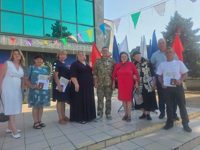 После награждения в РДК «Кубань»