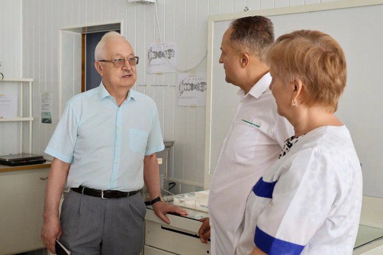 Встреча депутата ГД РФ Алексея Езубова с руководством и сотрудниками сахарного завода «Свобода»