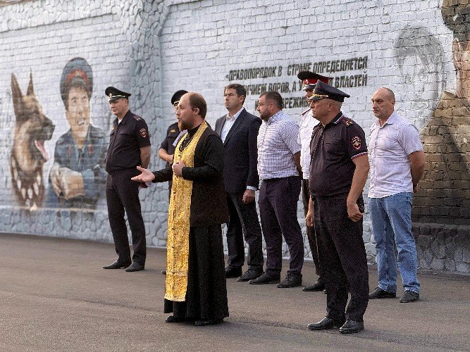 Батюшка в Отделе полиции