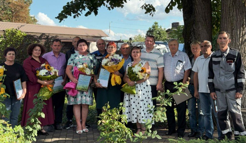 Юбиляры трудового стажа с руководством