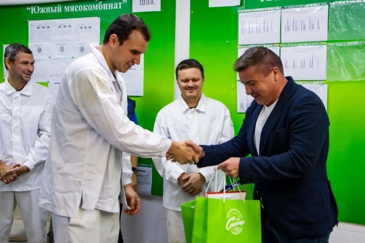 Награждение на производстве
