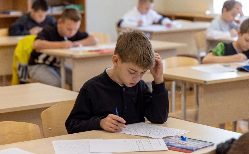 Ученики в школе
