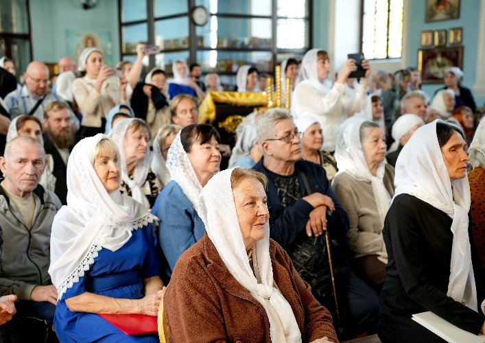 Зрители и участники фестиваля