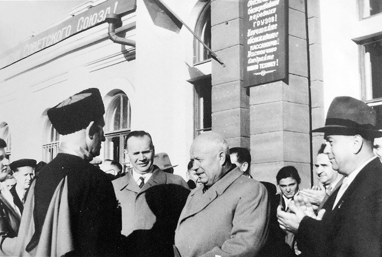 Никита Хрущёв в Усть-Лабинске