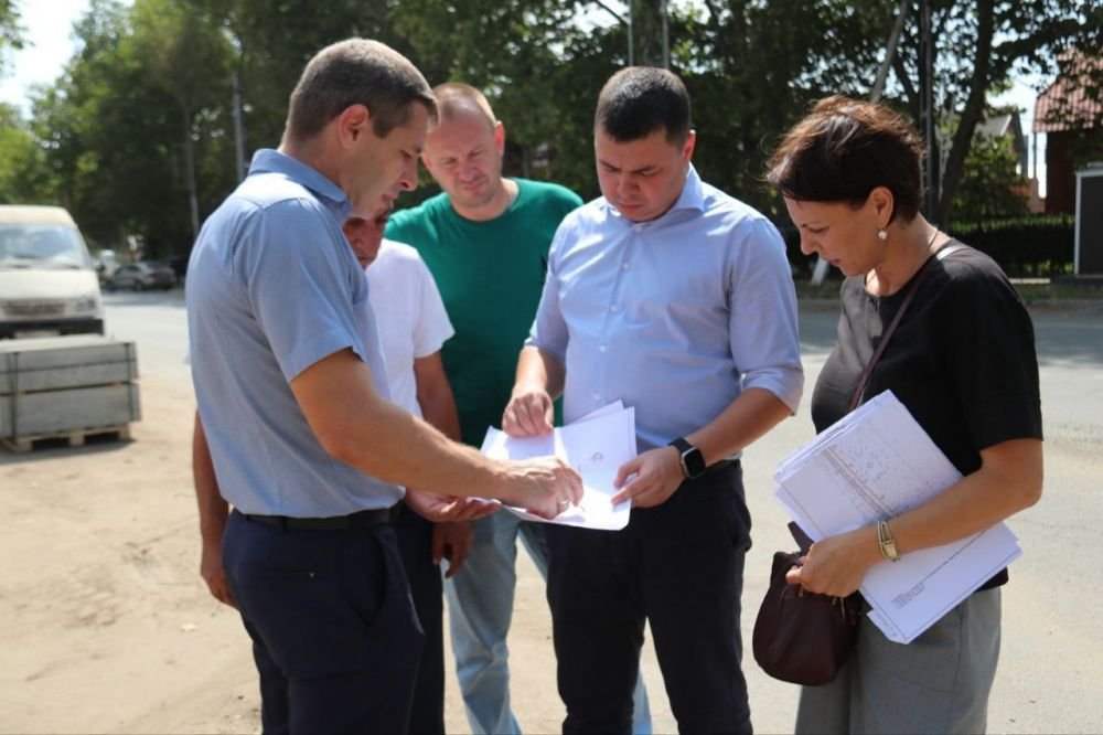 И.о главы города продолжает выезды на ремонтируемые объектым