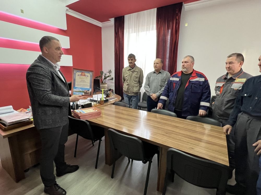 В День энергетика в АО «Рассвет» отметили работников службы