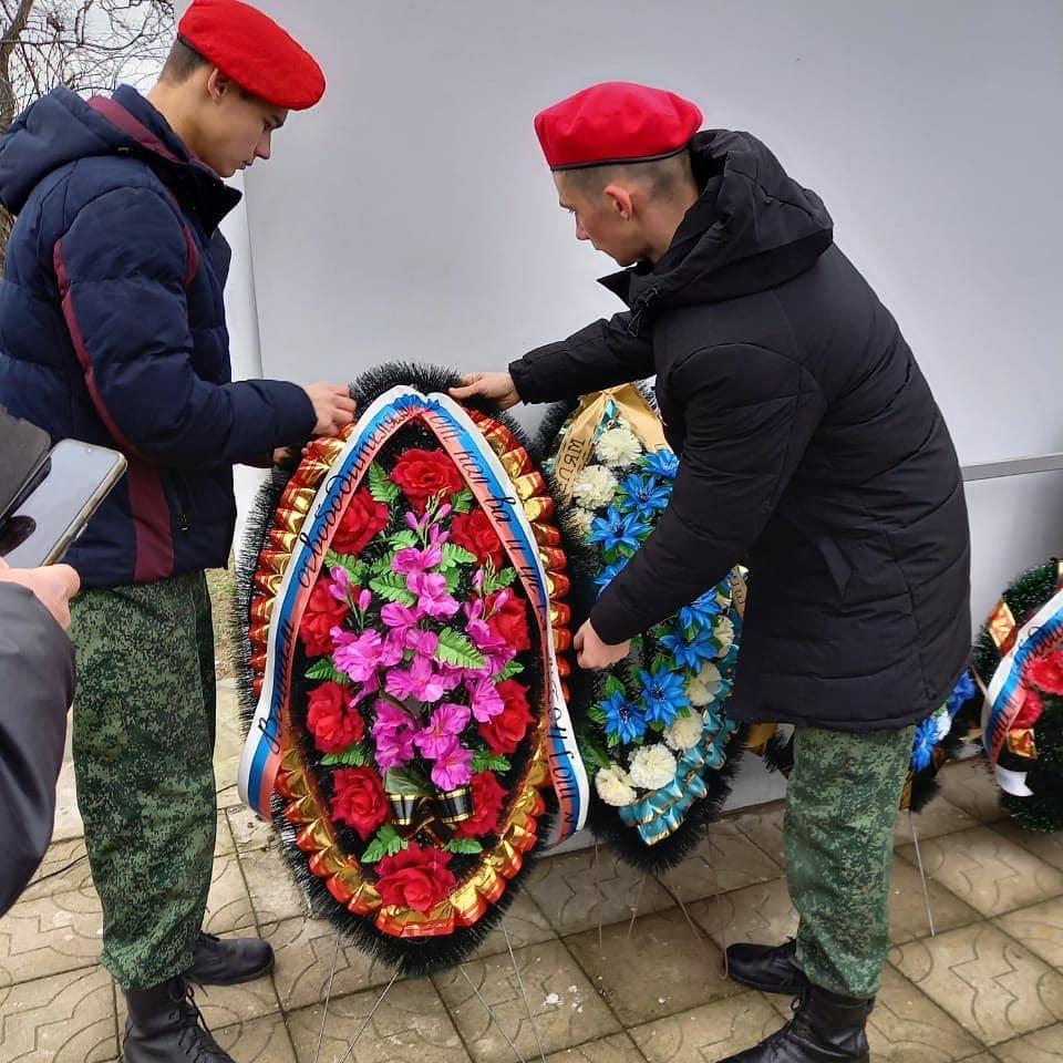 Первые митинги в честь 78-летия освобождения от фашистов прошли в Усть-Лабинском районе