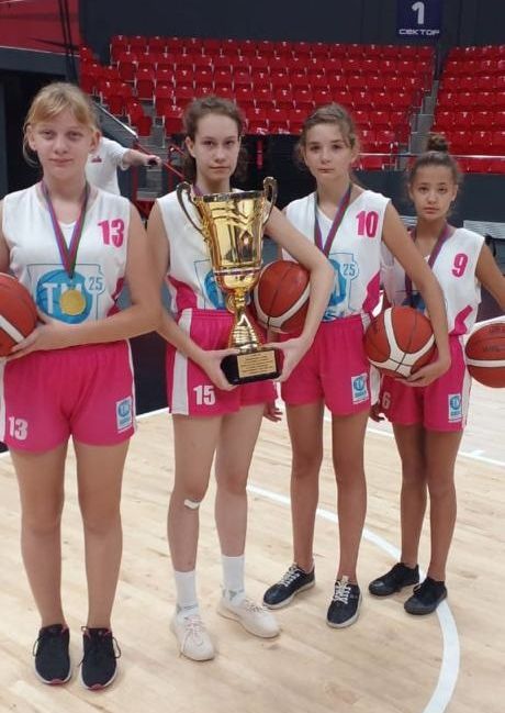 Усть-лабинские девушки выиграли Кубок губернатора 2021 по уличному баскетболу