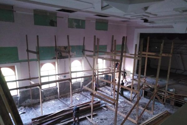 В хуторе Братском идет капитальный ремонт Дома культуры