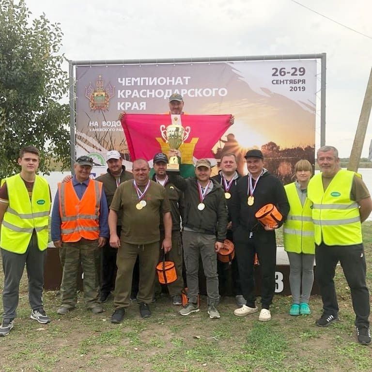 Сборная Кубани стала победителем чемпионата России по ловле карпа 2020