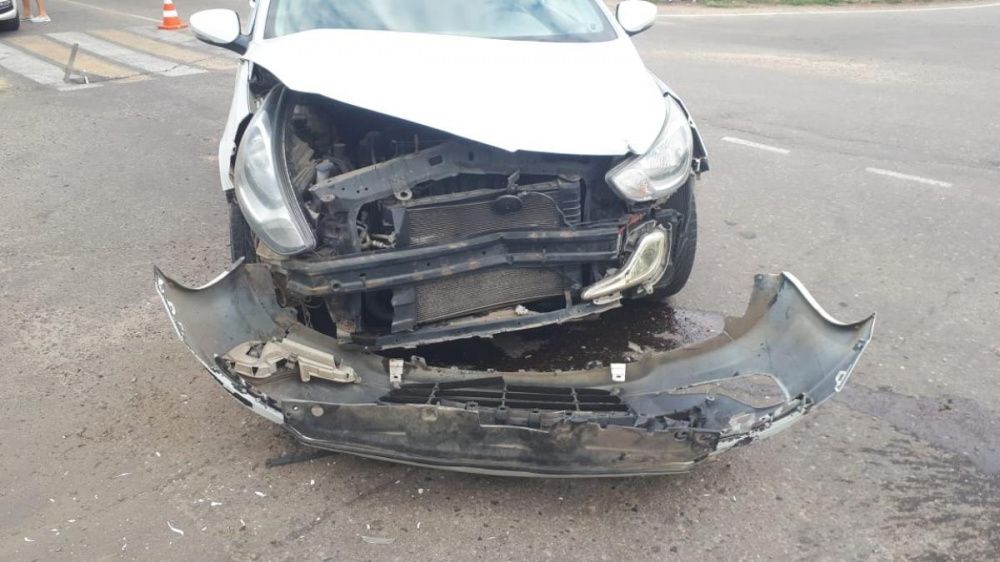 В аварии в Усть-Лабинске пострадали двое детей
