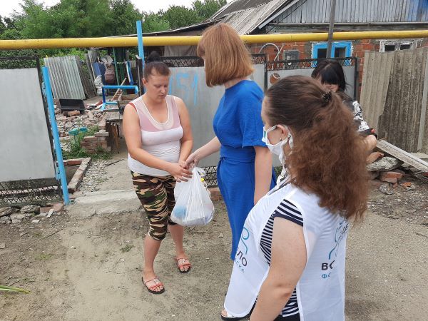 Фонд «Вольное Дело» и «Прогресс Агро» вновь помогают нуждающимся продуктами