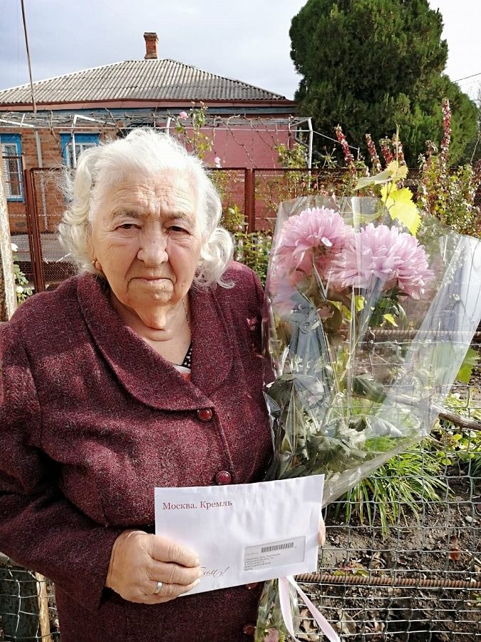Две труженицы тыла из Усть-Лабинска отпраздновали свое 90-летие