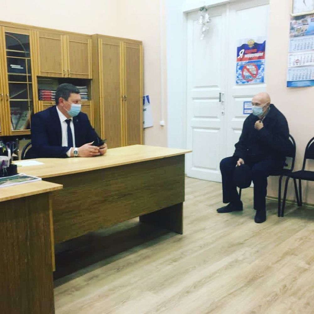 Сергей Запорожский помог решить проблему жителя Некрасовской
