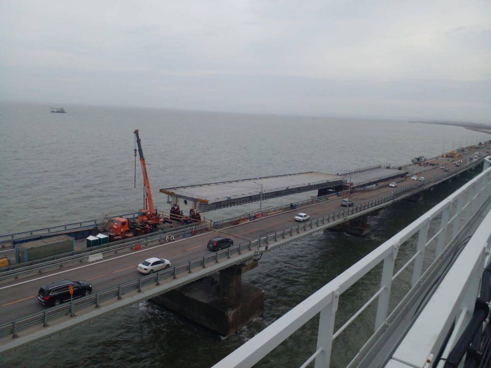 Крымский мост полностью восстановят к марту 2023 года