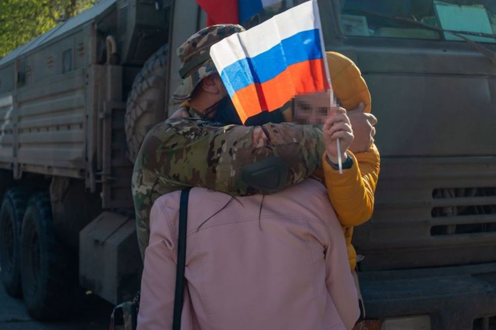 Вернувшихся со спецоперации сотрудников Росгвардии встретили на Кубани