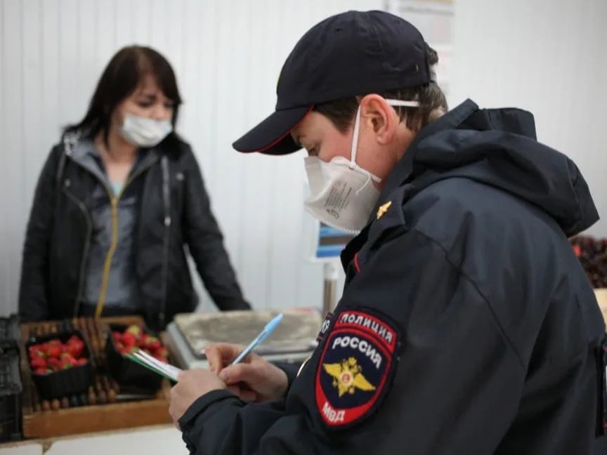 В Усть-Лабинском районе продолжаются рейды по соблюдению масочного режима