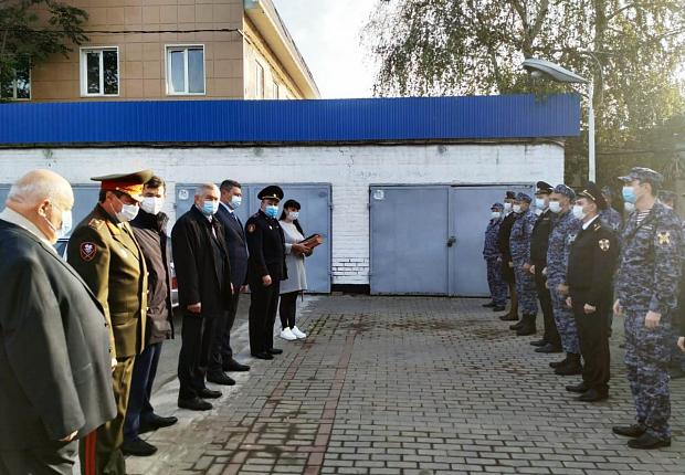 В Усть-Лабинском районе отметили День вневедомственной охраны Росгвардии