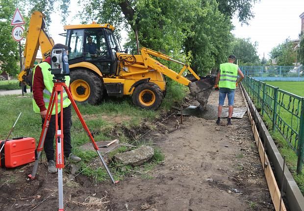 В станице Воронежской начато благоустройство улицы Ленина В станице Воронежской начато благоустройство улицы Ленина