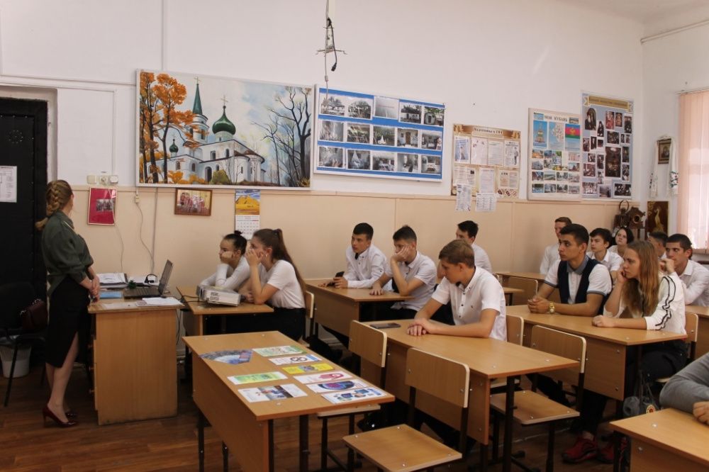 В усть-лабинской школе №4 прошло мероприятие «Мы за ЗОЖ»