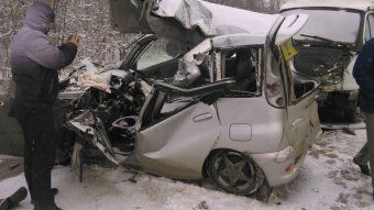 АВТОКАТАСТРОФА ВОЗЛЕ ЛАДОЖСКОЙ