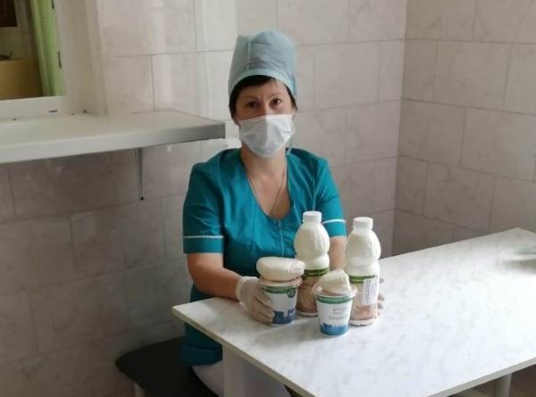 «Рассвет» оказывает Усть-Лабинскому госпиталю продуктовую поддержку