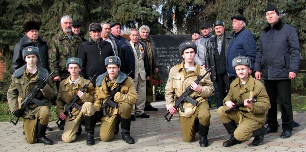 Годовщину вывода войск из Афганистана отметили в Усть-Лабинске