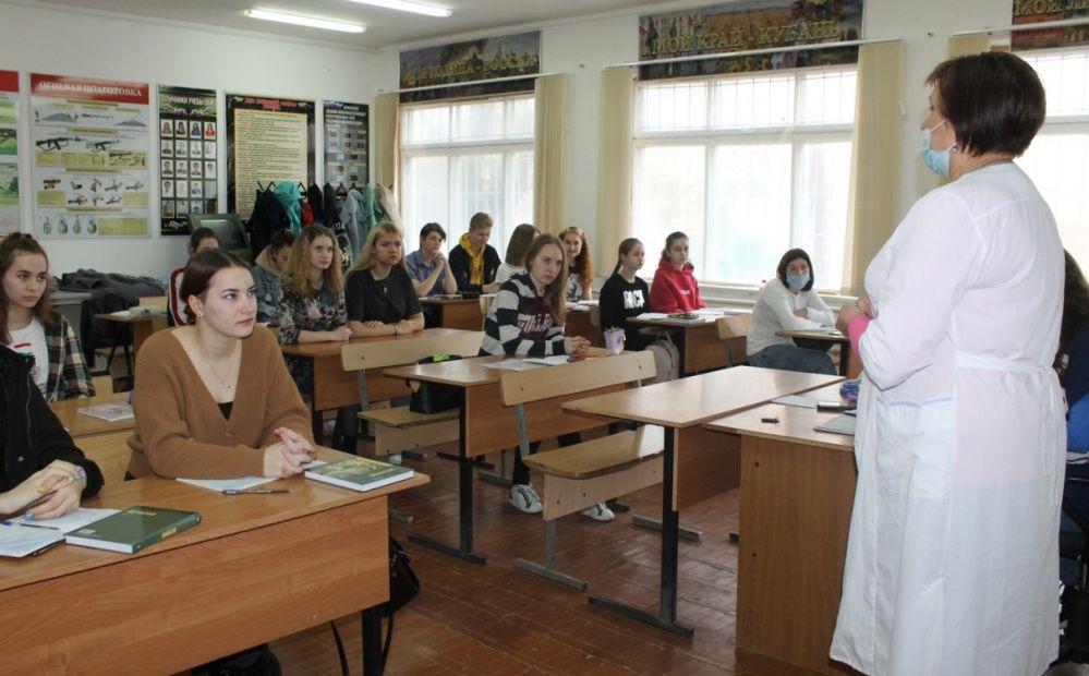 Лекцию о трезвости послушали студенты Усть-Лабинского соцпедколледжа