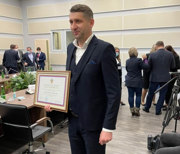Гендиректору «Главстрой-Усть-Лабинска» вручена благодарность губернатора Краснодарского края