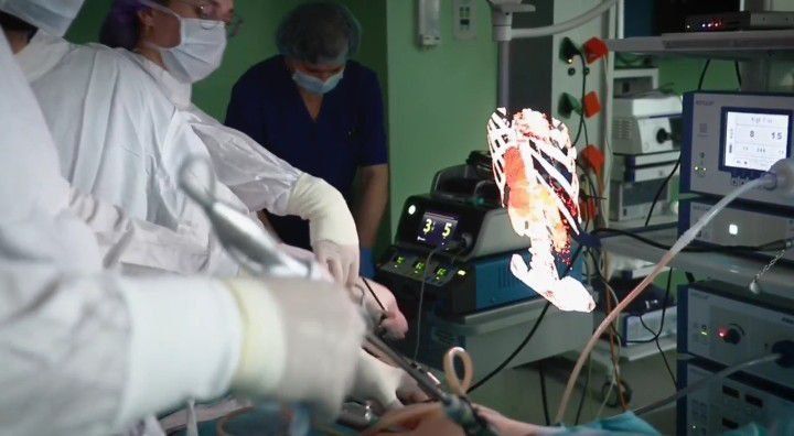 На Кубани голограмма помогла хирургам удалить опухоли из печени