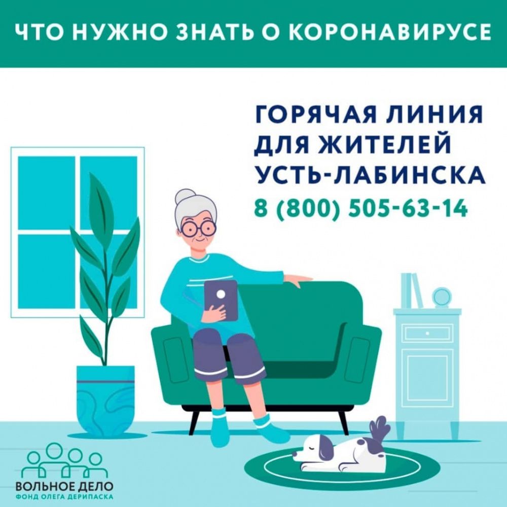 Горячую линию для устьлабинцев открыл Фонд «Вольное Дело»