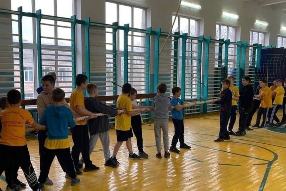 Спортивные соревнования «Юные суворовцы» прошли в Усть-Лабинском районе