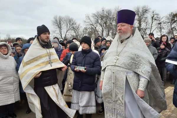 В Усть-Лабинске праздновали Крещение Господне
