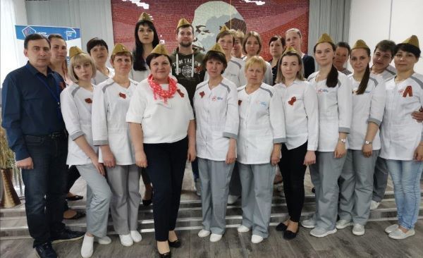 Сотрудники Центра контроля качества провели памятное мероприятие в преддверии 9 Мая