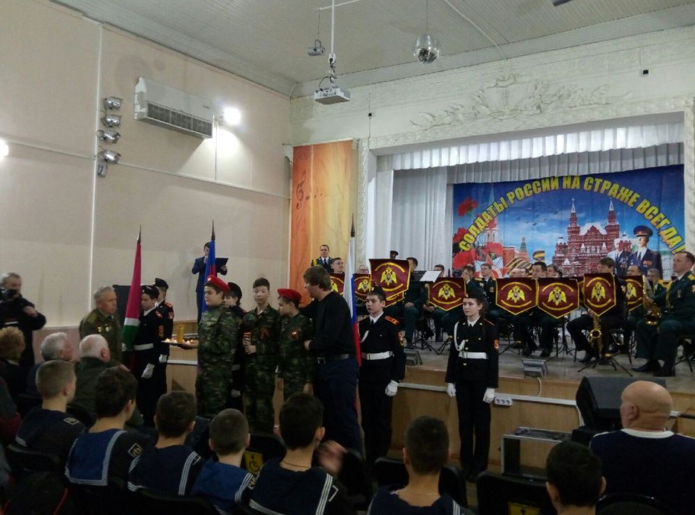 Военный оркестр ГУ Росгвардии по Краснодарскому краю выступил в Усть-Лабинске