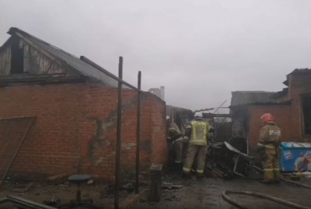 Мужчина погиб в результате пожара в Усть-Лабинском районе