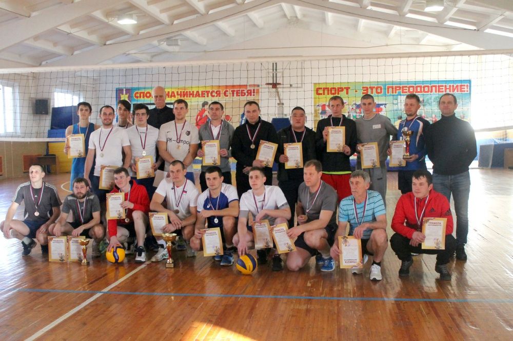 Волейболисты из Ладожской сохранили титул чемпионов Усть-Лабинского района