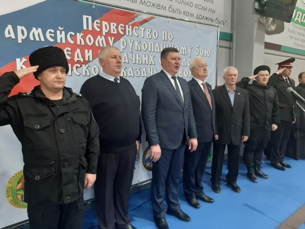 Казачье Первенство по армейскому рукопашному бою прошло в Усть-Лабинске