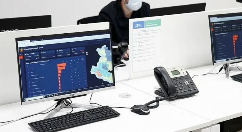 Поселок Южный Усть-Лабинского района отразился на «Тепловой карте» Кубани красным цветом