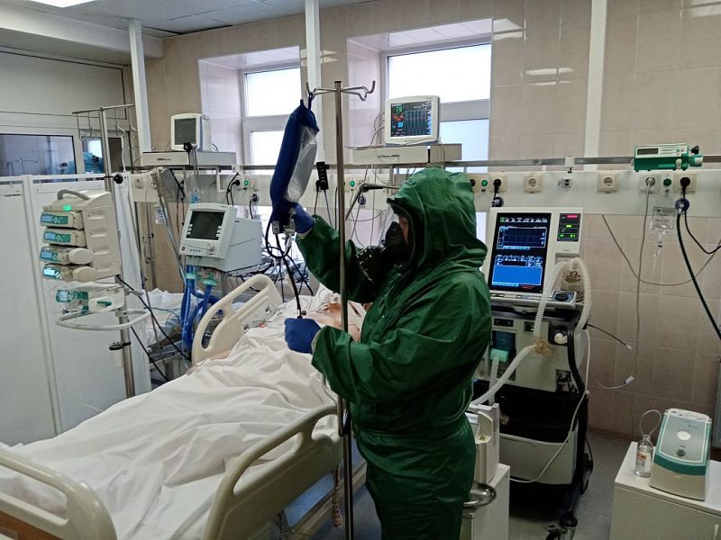 В Краснодаре свободно 30% коек для пациентов с коронавирусом