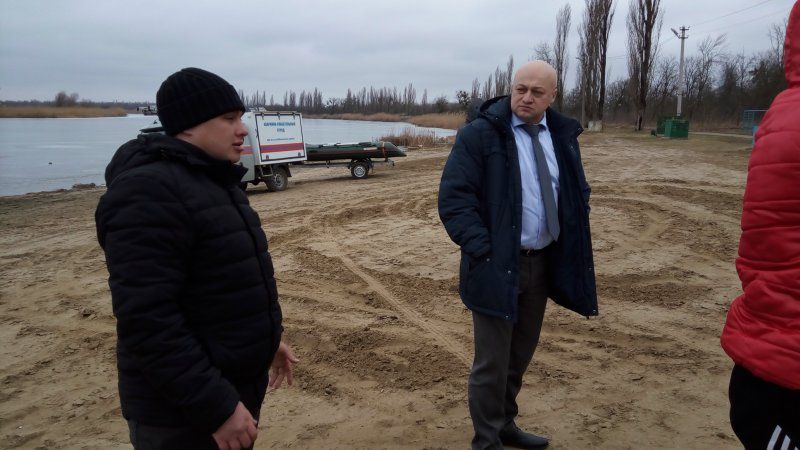 СЕРГЕЙ БАТУРИН ПОБЫВАЛ НА КРЕЩЕНСКИХ КУПЕЛЯХ