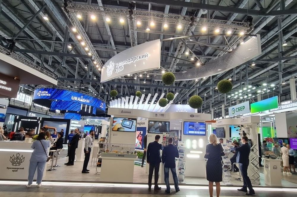 Краснодарский край заключил соглашения на выставке «Иннопром-2022» на 2,2 млрд рублей