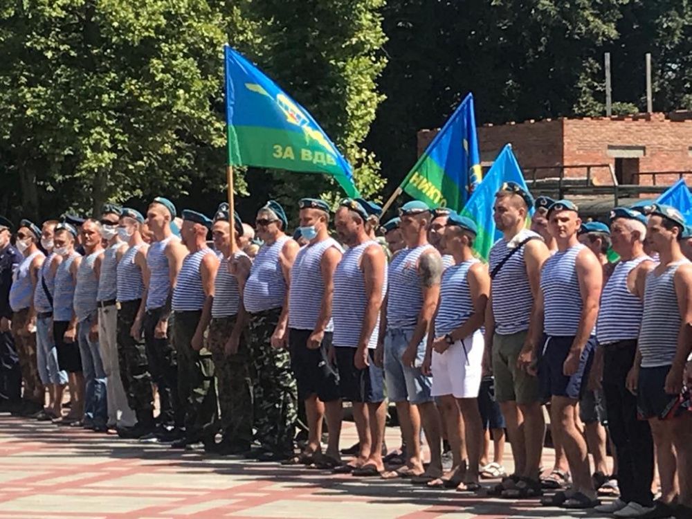 День ВДВ отпраздновали усть-лабинские десантники