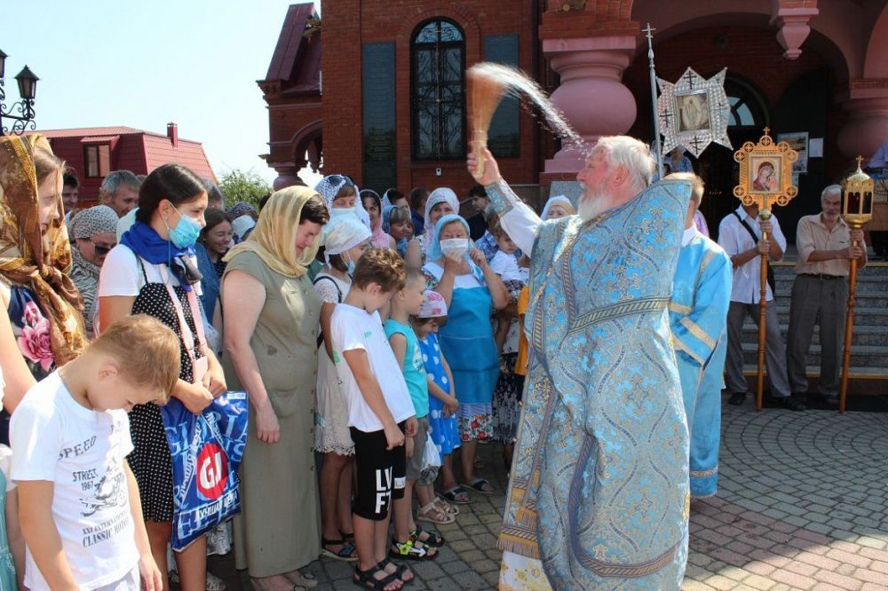 В Усть-Лабинске состоялся молебен перед началом учебного года