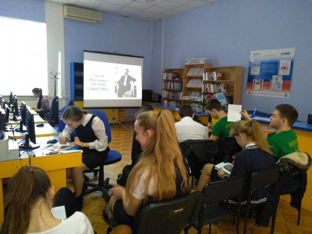 160 лет со дня рождения Чехова отметили в усть-лабинской библиотеке