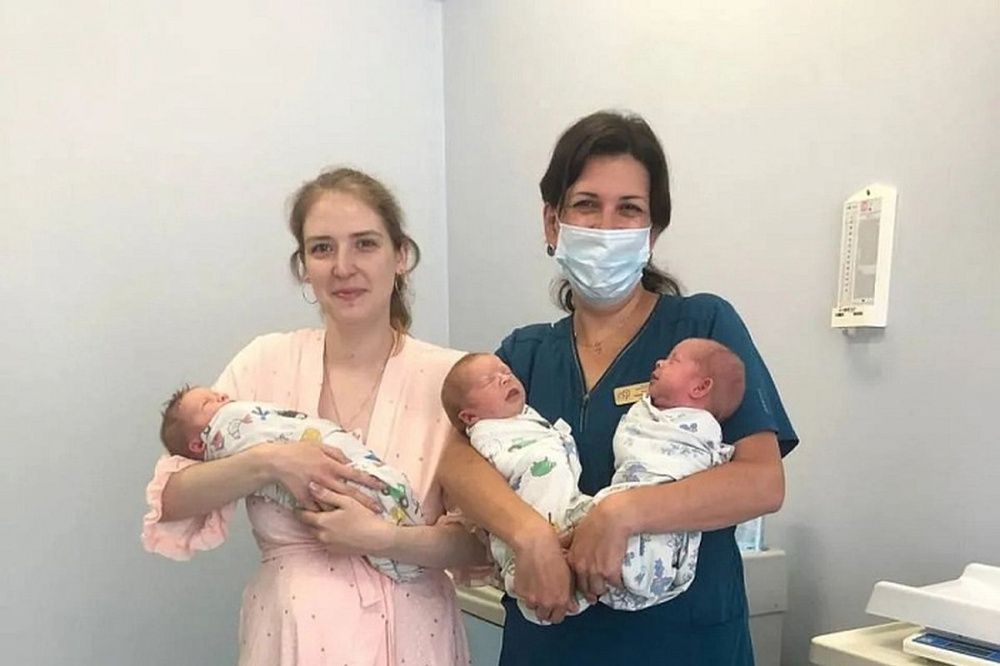 Четвертая тройня родилась в Краснодарском крае в этом году